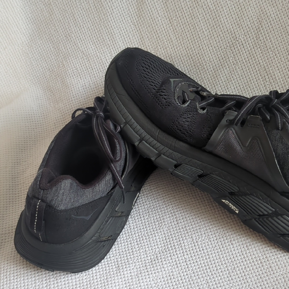 Men's Black Athletic Shoes, Hoka